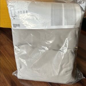 IKEA SANELA Light Gray Drapes